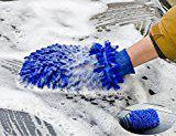 Bil rengøringshandske chenille mikrofiber bil køkken husholdning støvvoks voks svamp vask vask med bilvask værktøj: Default Title