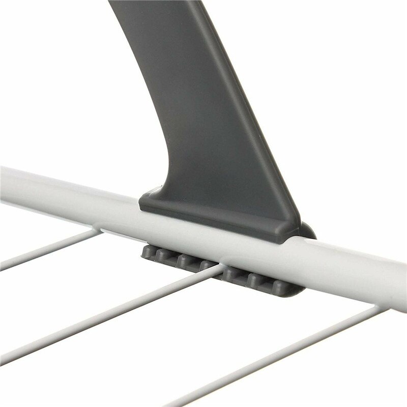 Radiator handdoek / kleding opvouwbare stang droogrek 5 rails staaf houder houder woonaccessoires badkamer