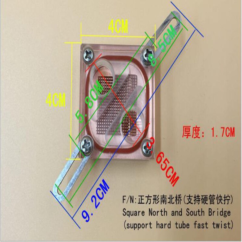 Beiqiao water cooling head South-North Bridge Water Cooling Waterblock With G1/4 For Computer Water Cooling