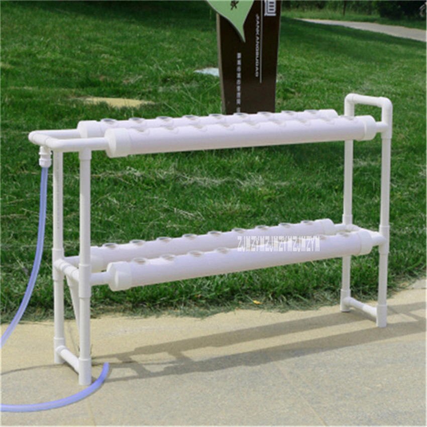 Hydroponics System Soilless Cultivation Pipe Planting Vegetable Cultivation Equipment Balcony Pipeline Hydroponic Planting Rack: Ordinary type