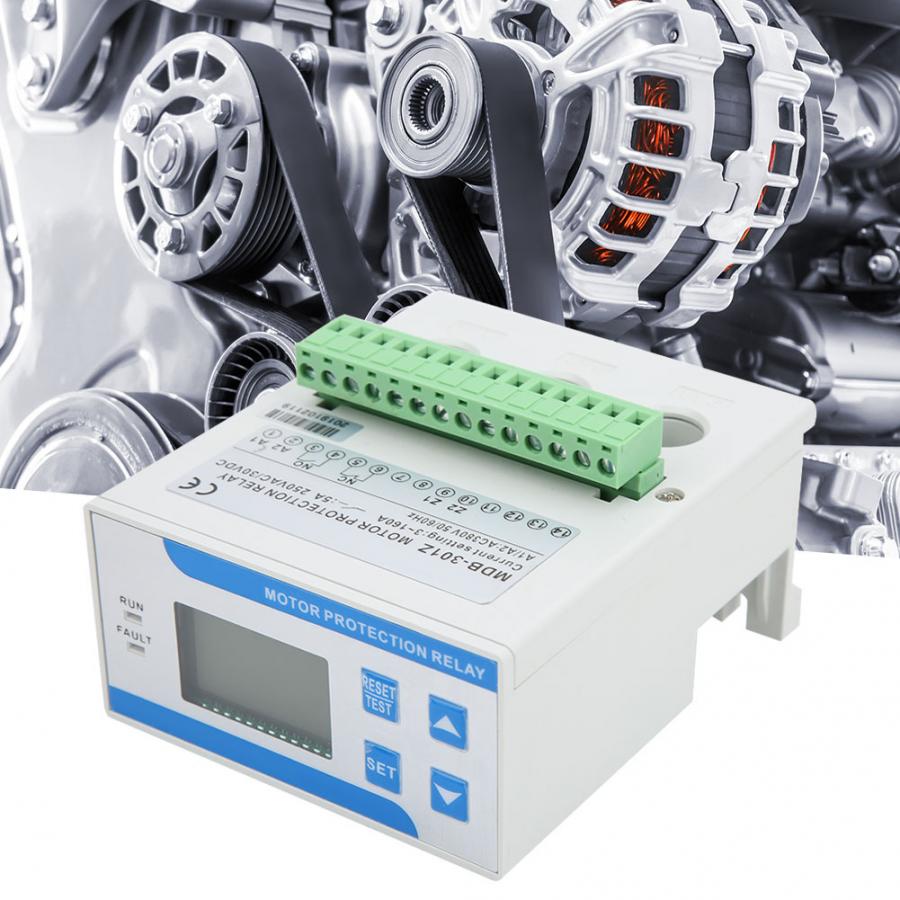 Integrated Motor Protector 3-Phase Digital Phase-Failure Over/Under Load Protector AC380V 3-160A Motor Overload Protector