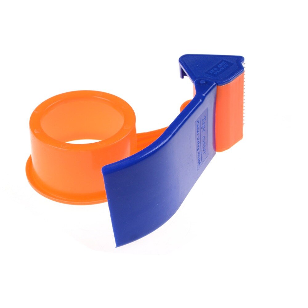 Sealing Packaging Parcel Plastic Roller 2" Width Tape Cutter Dispenser