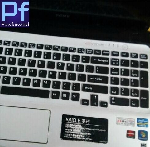 Funda protectora para teclado de ordenador portátil de 15 y 15,6 pulgadas, para Sony VAIO VPC-EH Series VPC-EH24FX/B EH2H1E/P EH2M1E/L EH2F1E EH35FM/B EH3S6E