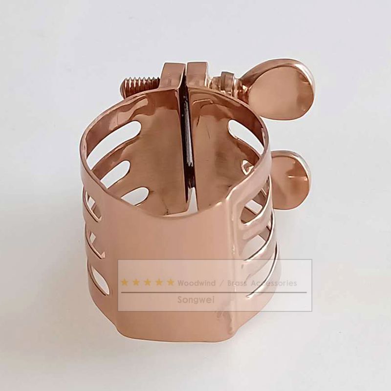 Perfect Ligature With Plastic Cap for Alto Eb Saxophone Rubber