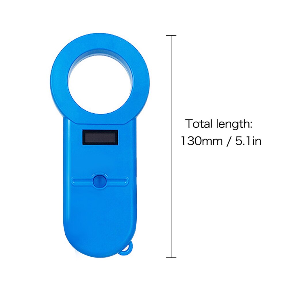 Lettore digitale sensibile per animali domestici lettore di ID per animali domestici transponder per patata fritta USB scanner per microchip portatile lettore portatile per patata fritta per animali