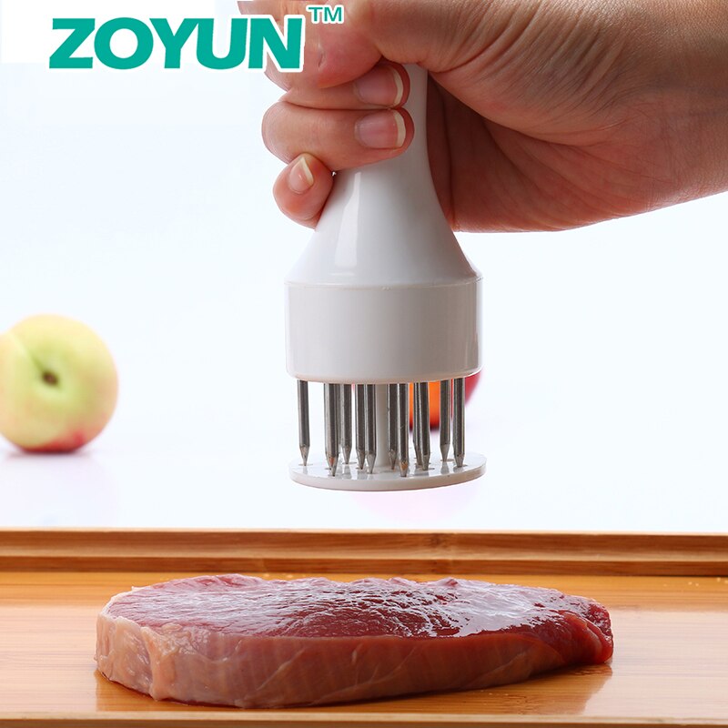 ZOYUN Household broken muscle pine needle knocking meat hammer stainless steel needle steak hole hole pig skin pork hammer