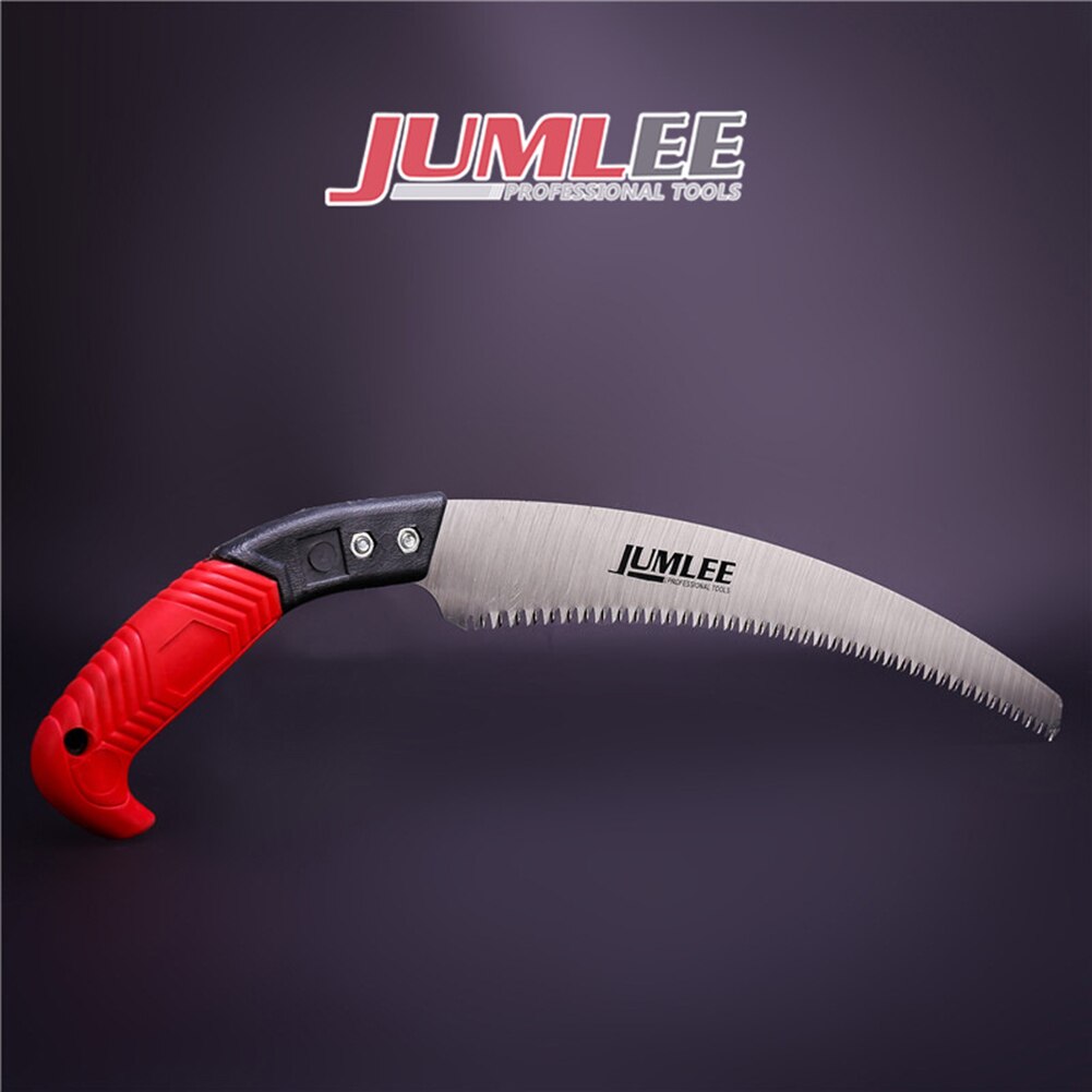 Fixed Hand Saw 240mm Plastic Handle Curved Pruning Saw Curved Tree Garden Tool For Wood Cutting Pruner