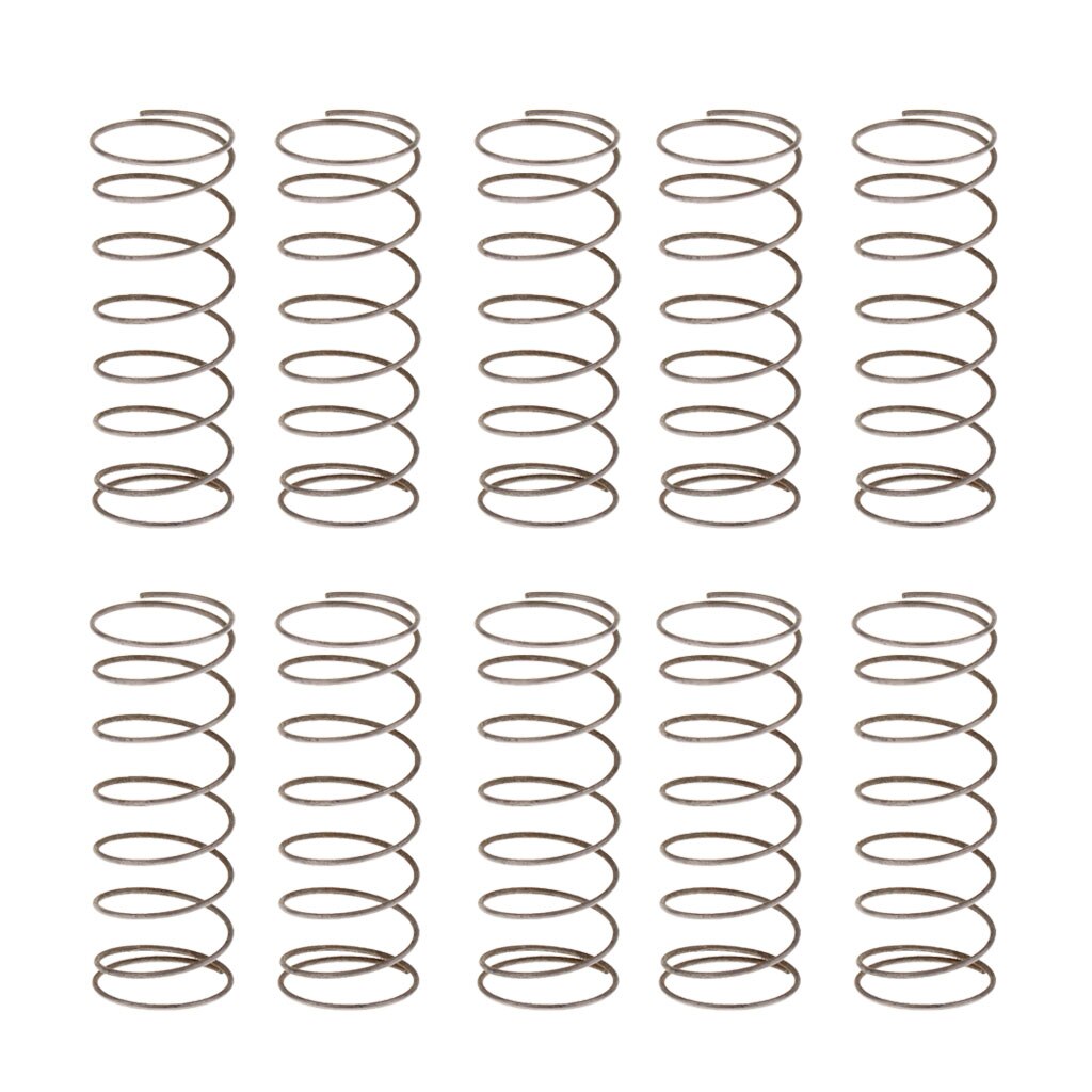 10 Pack Silver Metal Trombone Springs Voor Trombone Reparatie Onderdelen Accessoires