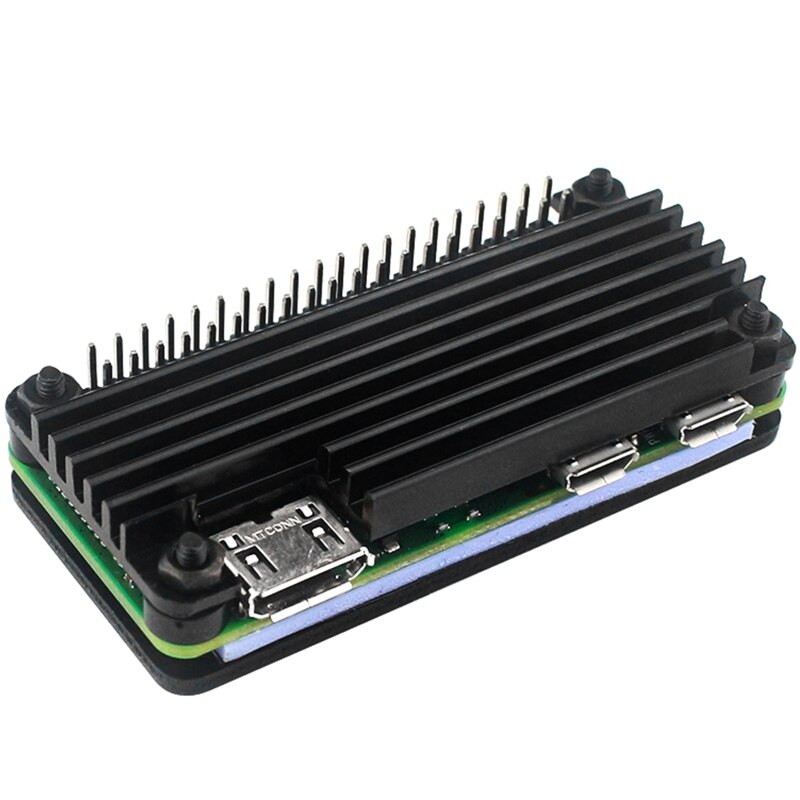 Aluminium Case + Pin Header Schroevendraaier Passieve Koeling Enclouse Voor Raspberry Pi