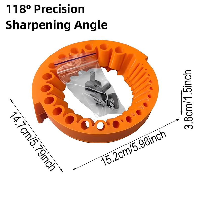 Drill Bit Sharpener Upgrade Multipurpose Drill Sharpener Angle Grinder Drill Bit Sharpener Power Drill Bit Grinding Tool