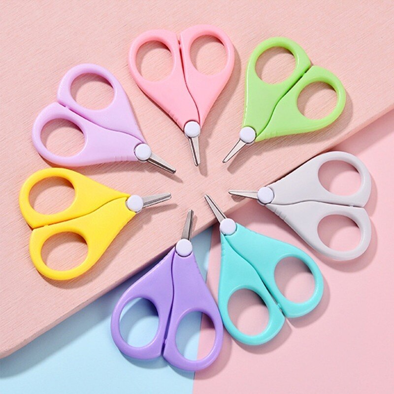 Newborn Baby Safety Nail Clippers Scissors Cutter Convenient Daily Baby Nail Shell Shear Manicure Tool Baby Nail Scissors Tool