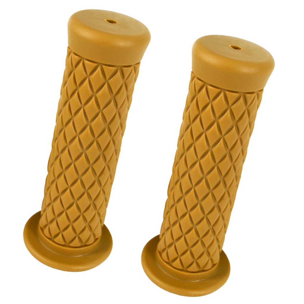 Pair Motorcycle Rubber Hand Grips for 883/1200 for Yamaha for Kawasaki CB400 Soft Shock-Resistance