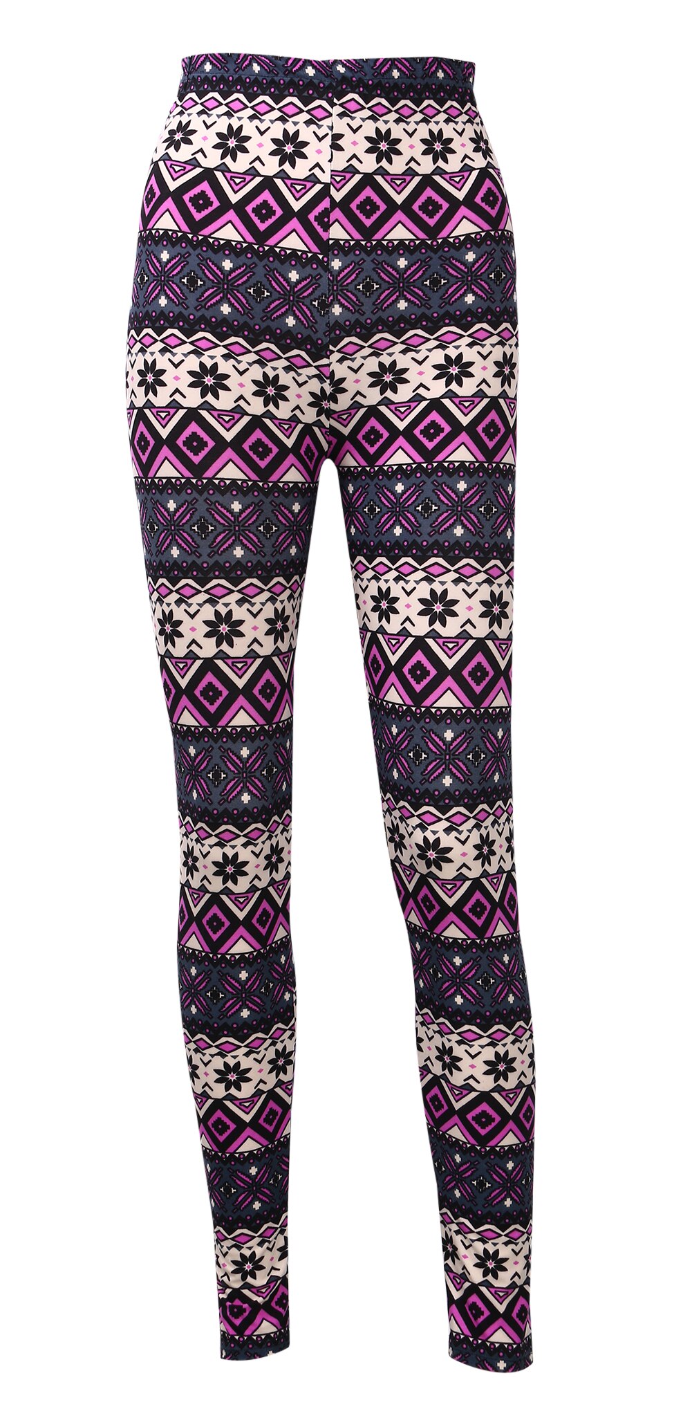 Schneeflocke Dünne Gestrickte lässig Hohe Taille Baumwolle Sport Lauf Hosen Ein Stück Warme Frauen Kleidung Winter Polyester: 6
