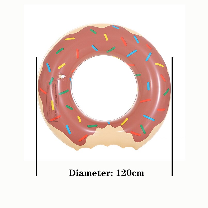 Anillo inflable de donut para nadar para adultos, anillo para nadar de niños, boya salvavidas para piscina: YYQC120