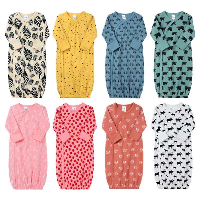 0-18Mths Pasgeboren Baby Meisjes Jongens Katoen Inbakeren Deken Wrap Slaapzak Pasgeboren Baby &#39;S Home Kleding Anti-Kick zomer