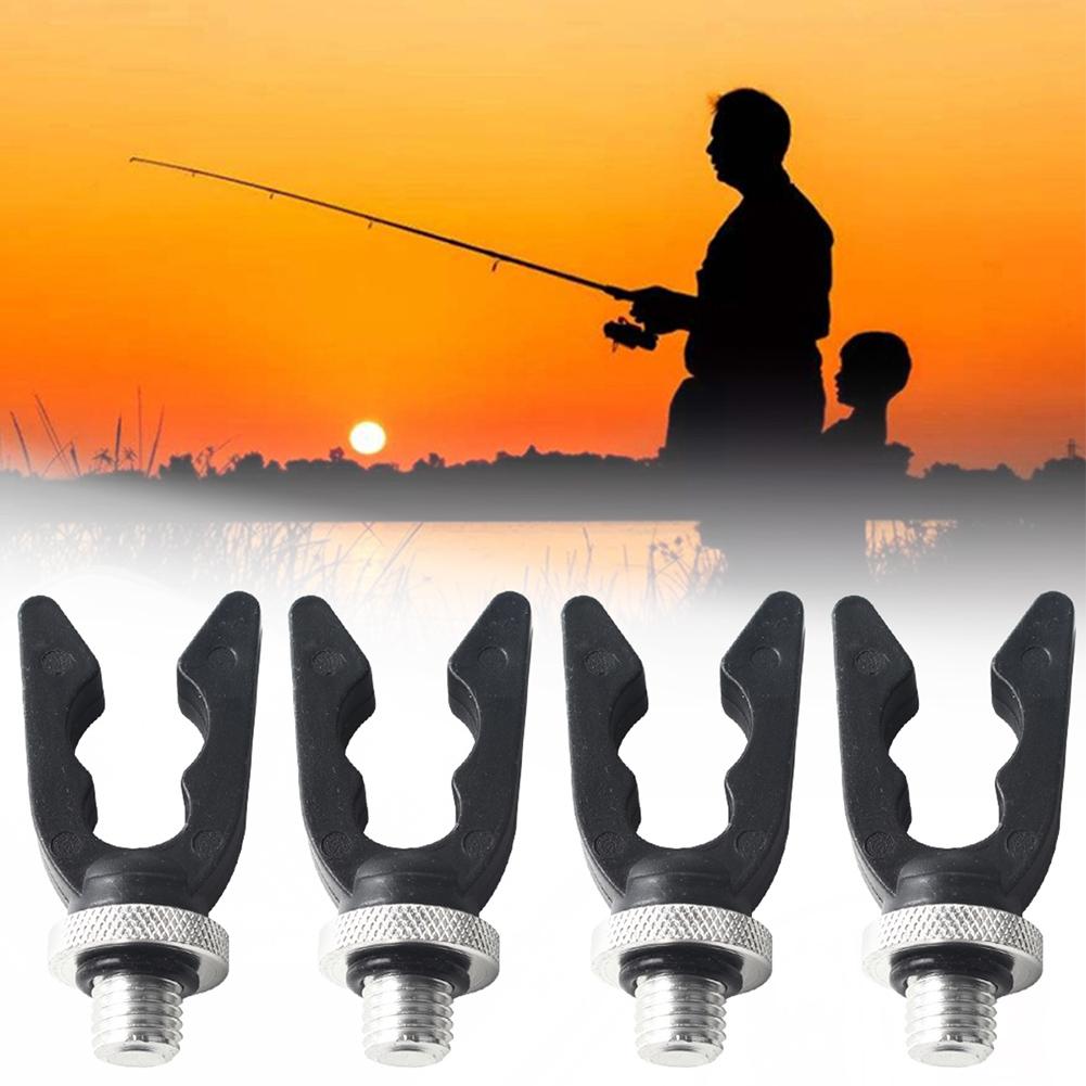 4Pcs Fishing Support Stand Bracket Head Angle Fishing Rod Butt Grip Rest Head Gripper Stand Support Accessories