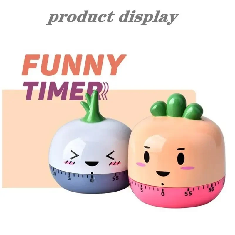 Temporizador de animales Reloj de cuenta regresiva de cocina digital Lindo reloj despertador de frutas de animales Herramienta de gestión del tiempo para niños y adultos