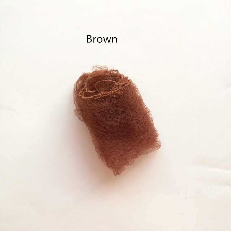 40 st engångs elastiska hårnät för dans eller sportnät osynligt balettnät