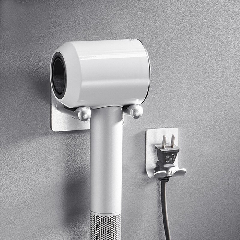 Föhn Houder Wall Mount Compatibel Met Dyson Föhn, 304 Roestvrij Staal Föhn Organizer