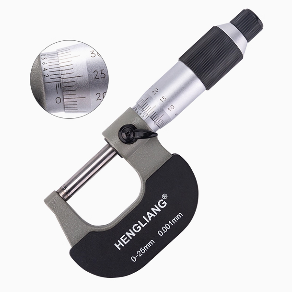 Wysokiej jakości 0-25Mm mikron cyfrowy zewnętrzny mikrometr elektroniczny mikrometr 0.001Mm cyfrowy miernik narzędzia pomiarowe: typeC