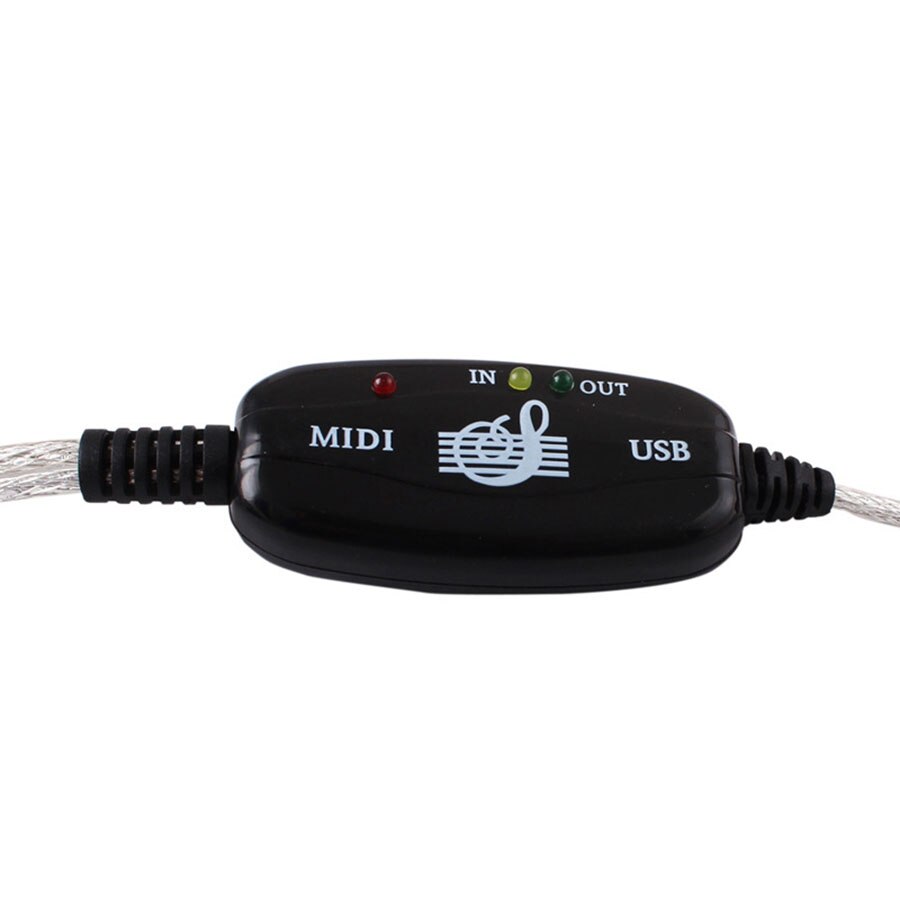 2M Usb Midi Kabel Usb In-Out Midi Interface Kabel Converter Pc Naar Music Keyboard Cord