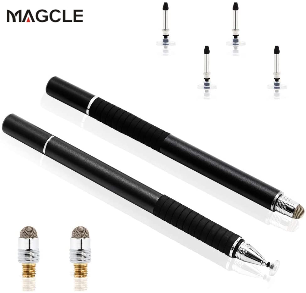Uniwersalny długopis Stylus 2 w 1 z włóknem szklanym Tablet pojemnościowy ekran Caneta Touch Pen do telefonów komórkowych akcesoria do długopisów inteligentnych