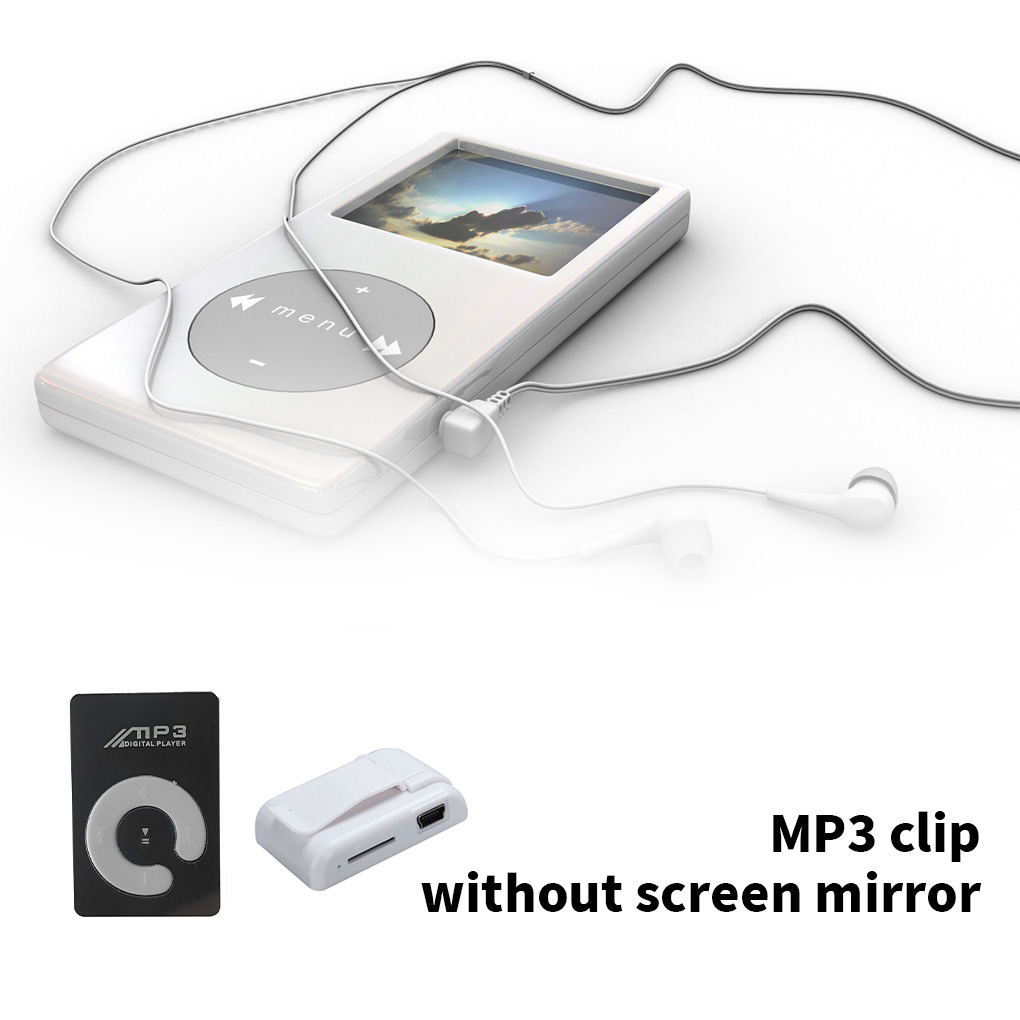 Spiegel oberfläche Mini MP3-Player tf unterstützt Picknick-Party tragbare Kunststoff-Musik-Spielgerät Kartenleser Audio-Ausrüstung