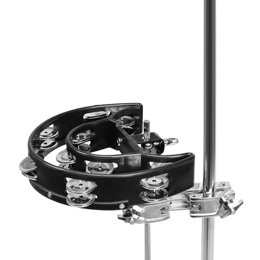 Círculo de tambor, sonajero de doble fila, anillos de tambor, pandereta semicírculo, instrumentos musicales de percusión Orff, para niños, juguetes para niños