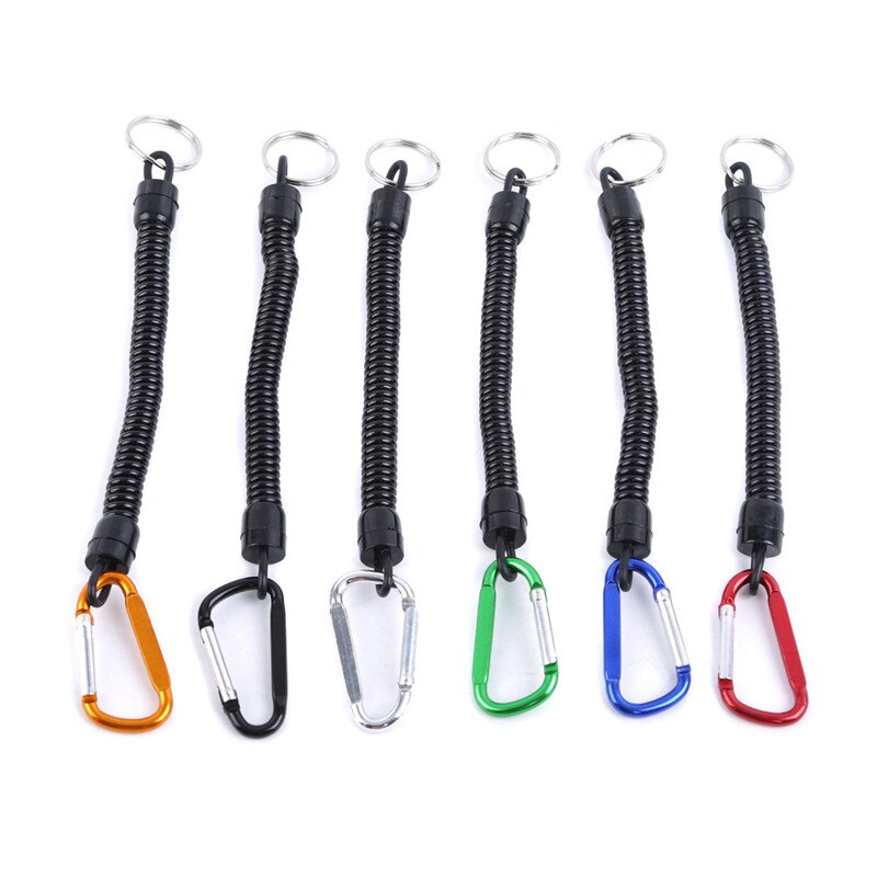Nuevos cordones de pesca cuerdas de navegación Kayak seguro pinzas seguras Lip Grips aparejos herramientas de pesca accesorio de pesca