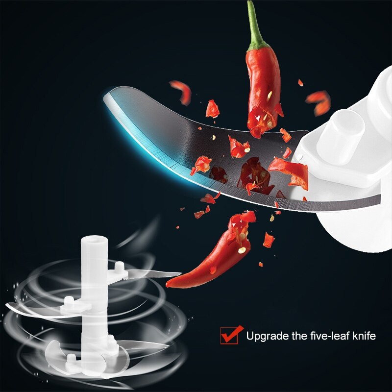 Manual Food Chopper Household Vegetable Choppers Shredder Multi-function Food Processor Meat Machine Crusher