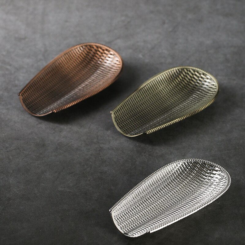 Tangpin kaffe og te verktøy legert stål te scoops metall te tilbehør