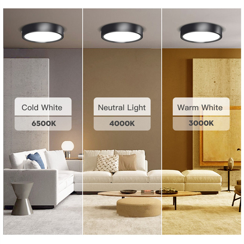 LED Spot Downlight Led Plafondlamp 10/15/25W Opbouw Downlights Dunne Opvouwbare Spotlight voor Woonkamer Spots Plafond