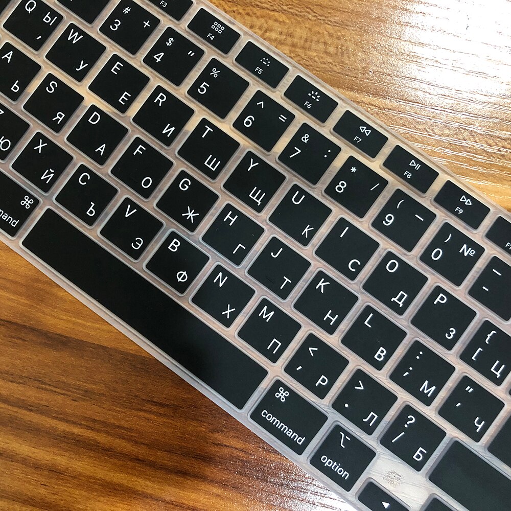 Russische Laptop tastatur abdeckung Für macbook Luft13 A2179 Tastatur fallen schutzhülle Film 13 zoll silikon tastatur abdeckung