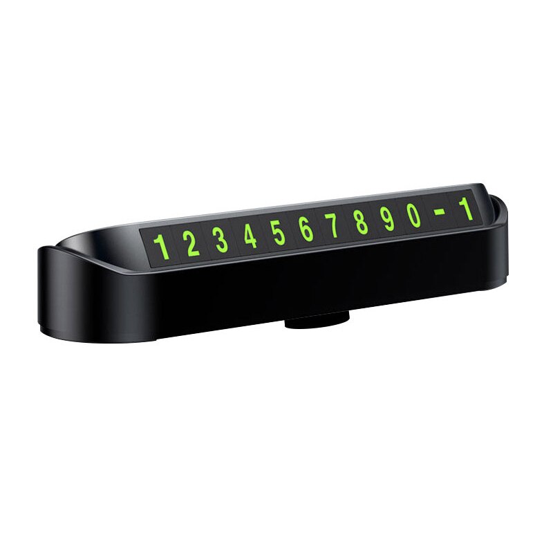 Auto Styling Tijdelijke Parkeerkaart Telefoon Nummer Kaart Plaat Telefoonnummer Auto Park Stop In Auto-Styling Auto Accessoires: black