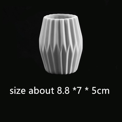 DIY Silicone Flower pot Mold for Cement Vase Cactus Planter Mould Small Concrete Clay Pot Making Silicone Molds