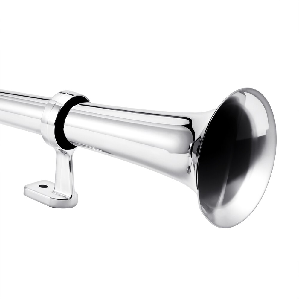 12v bil lufthorn super højt metalhorn enkelt trompet kompressor 150 db horn til bil lastbil tog moto universal