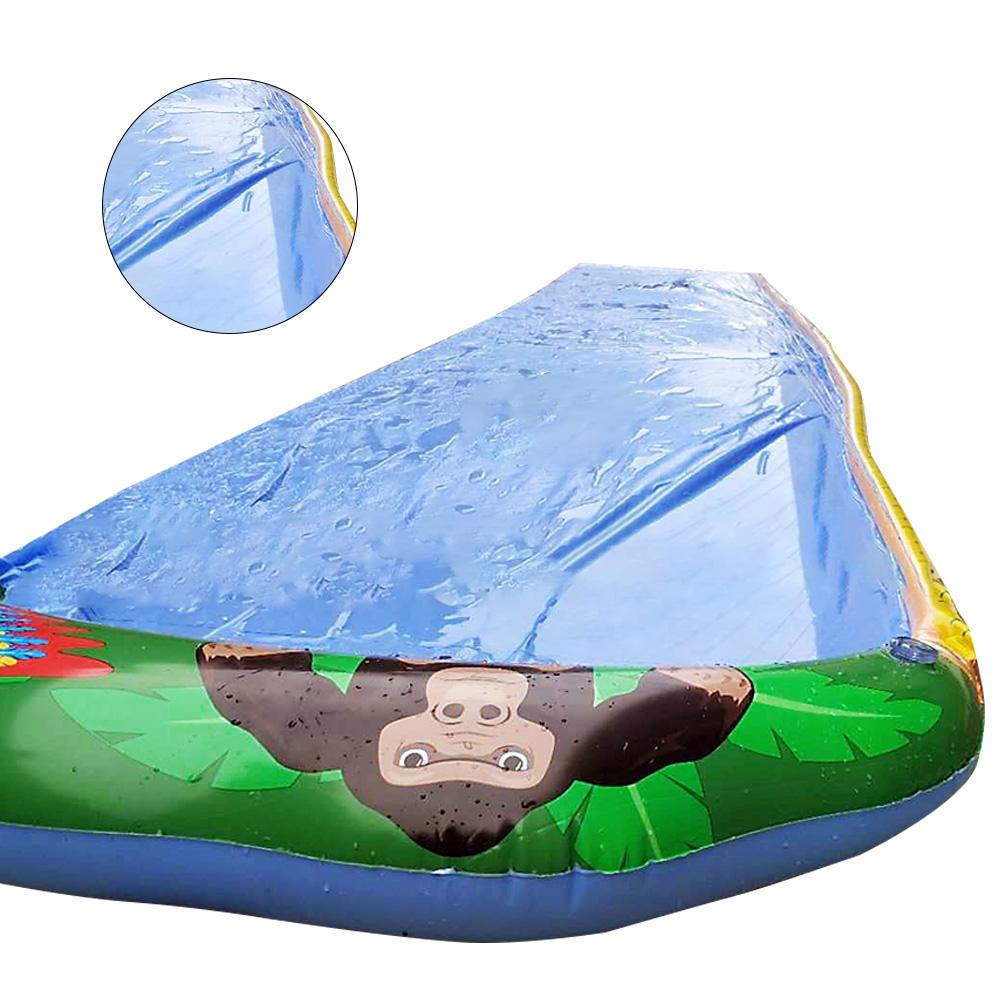 Inflatable Girl Water Slide For Kids Inflatable Water Park Outdoor Water Slides Crash Pad Backyard Boys Girls Playing