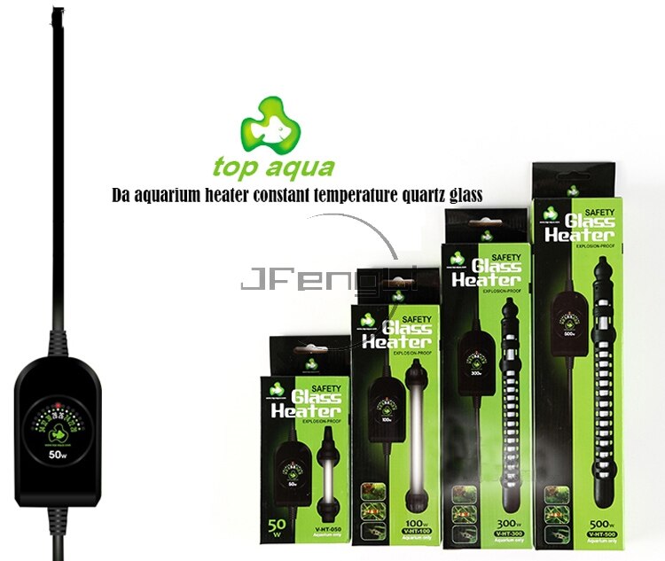 JFENGLI TOP-controlador externo para acuario, calentador de acuario de alta intensidad, cuarzo, vidrio, temperatura, planta, tanque marino, 50w-500w
