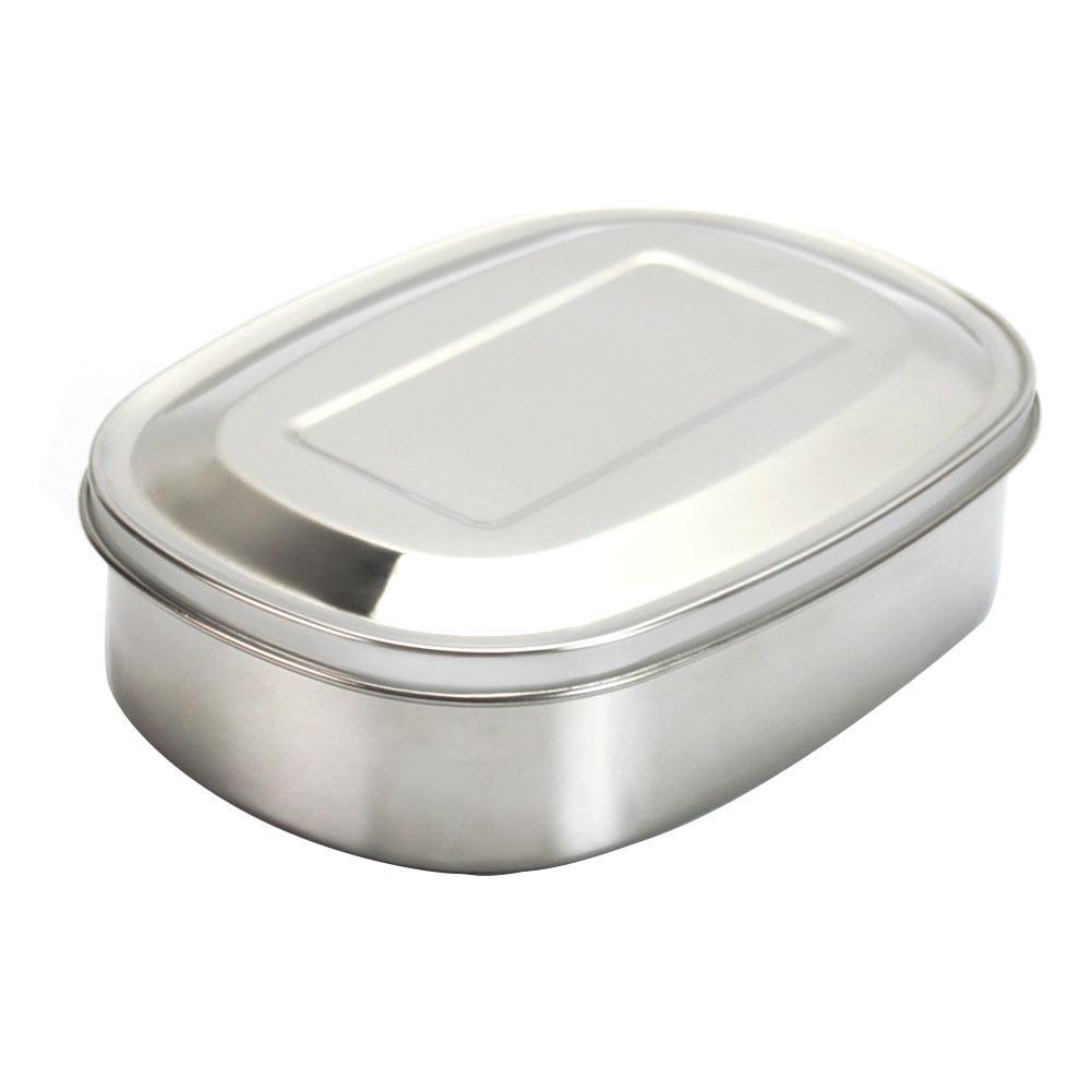 Portable Japanese Lunch Box With Compartments Tableware 304 Stainless Steel Kids Bento Box Food Container for Picnic Travel