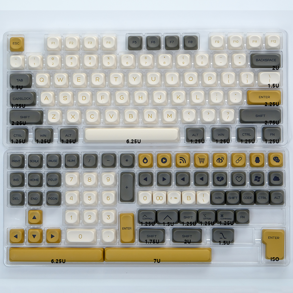 Kbdiy koa profil japanische ozean wal tasten kappen pbt mechanische tastatur tasten kappen russisch koreanisch 135 tasten kappen kunden spezifisch für mx schalter: Zinn