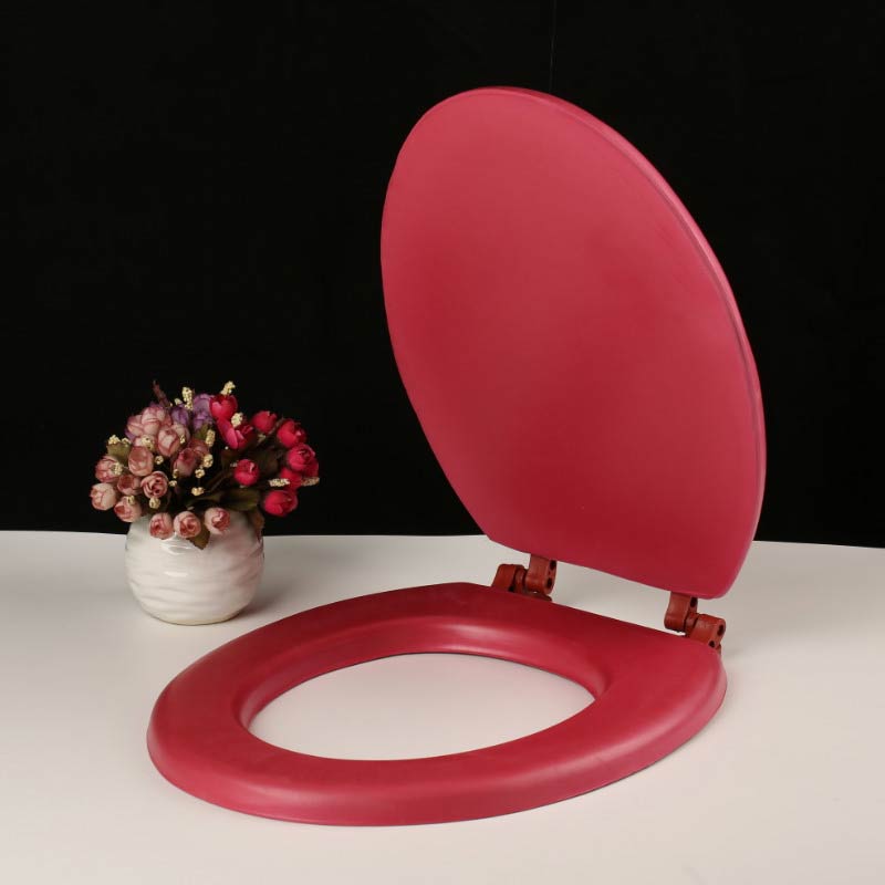 Housse de siège de toilette EVA souple et légère, imperméable, amovible, pour la maison