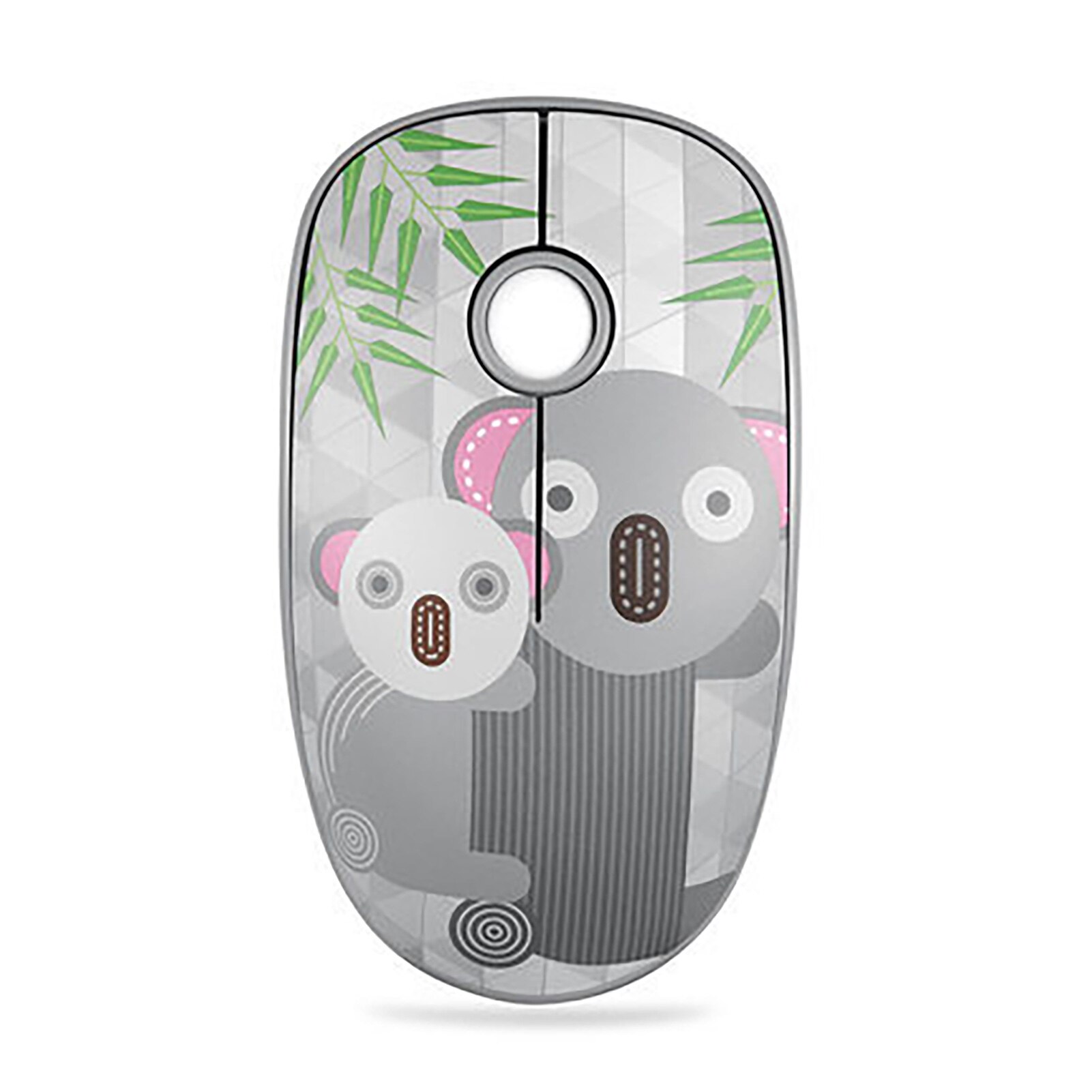 2,4G 1000DPI Animal lindo ratón inalámbrico de los niños adultos mecánica Gamer ratón para ordenador portátil silencioso Mini ratón inalámbrico