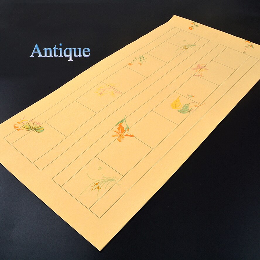 34*69cm Retro Batik Chinese calligraphy Rice Paper Roll Painting Xuan Paper Painting Supply