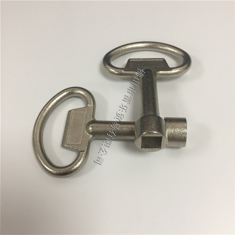 RayLock zinc alloy key subway triangular key trash can square key electric cabinet butterfly shape key