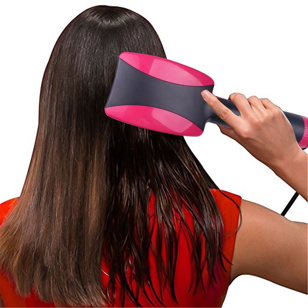 Colors Hair Dryers Comb Hair Volumizer Blower 2 In 1 Iron Rotating Brush Brush Blow Hairbrush Styling Tools #S3