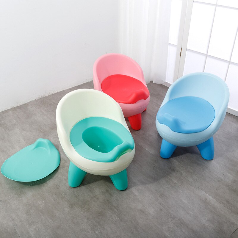 Sklisikker babytoalett trygt låve pottetrener sete stol barnegryte babyrygg potte plast potte spedbarn hygiene pottetrening