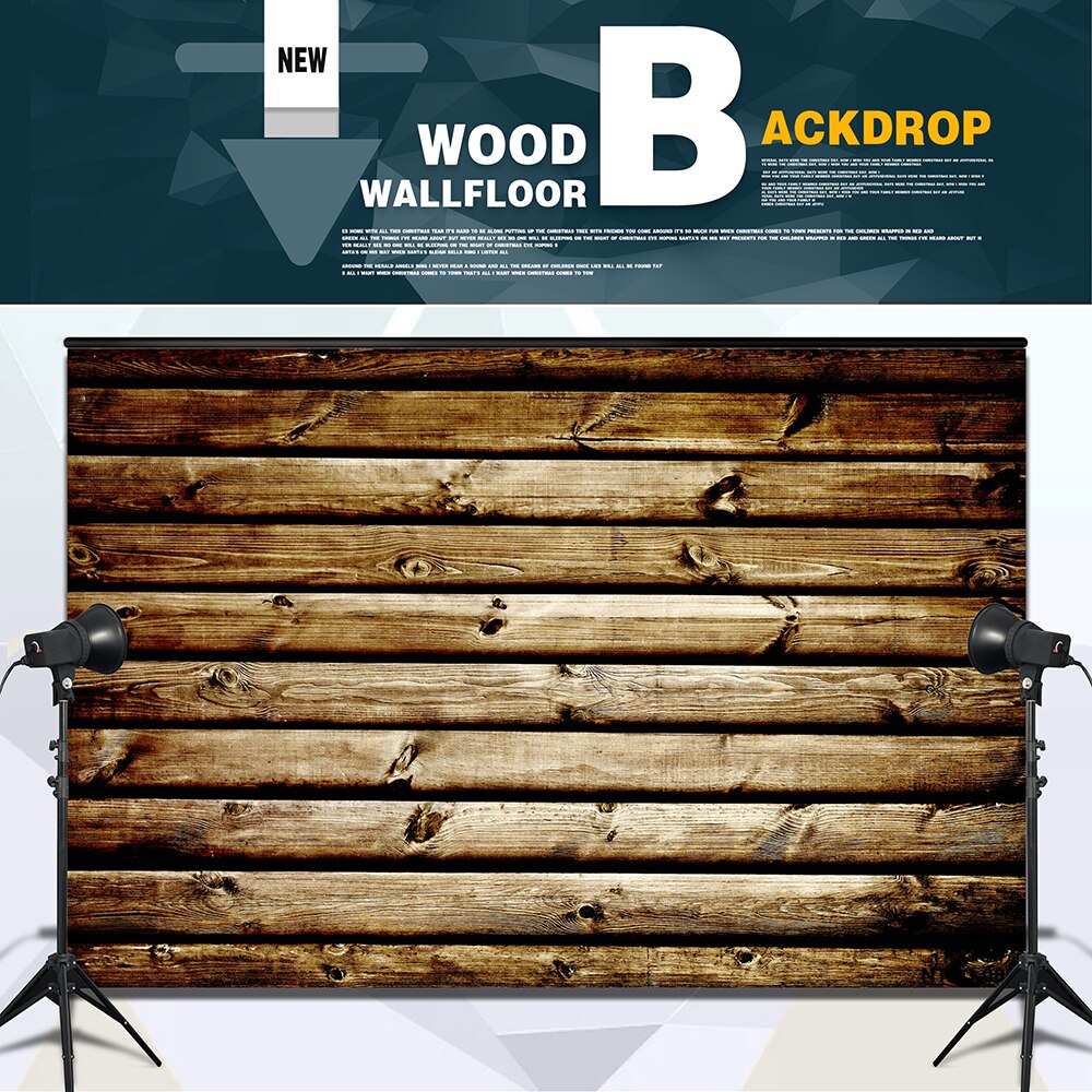 7x5ft Photography Backdrop Texture Plank wooden board Background Vinly Cloth Wall Decor Baby Birthday Party