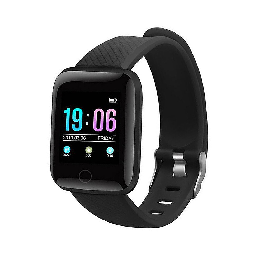 Smartwatch klok intelligent slim horloge dames smartwatch android armband polsband gps bluetooth sport snelheidsbewaking: 01