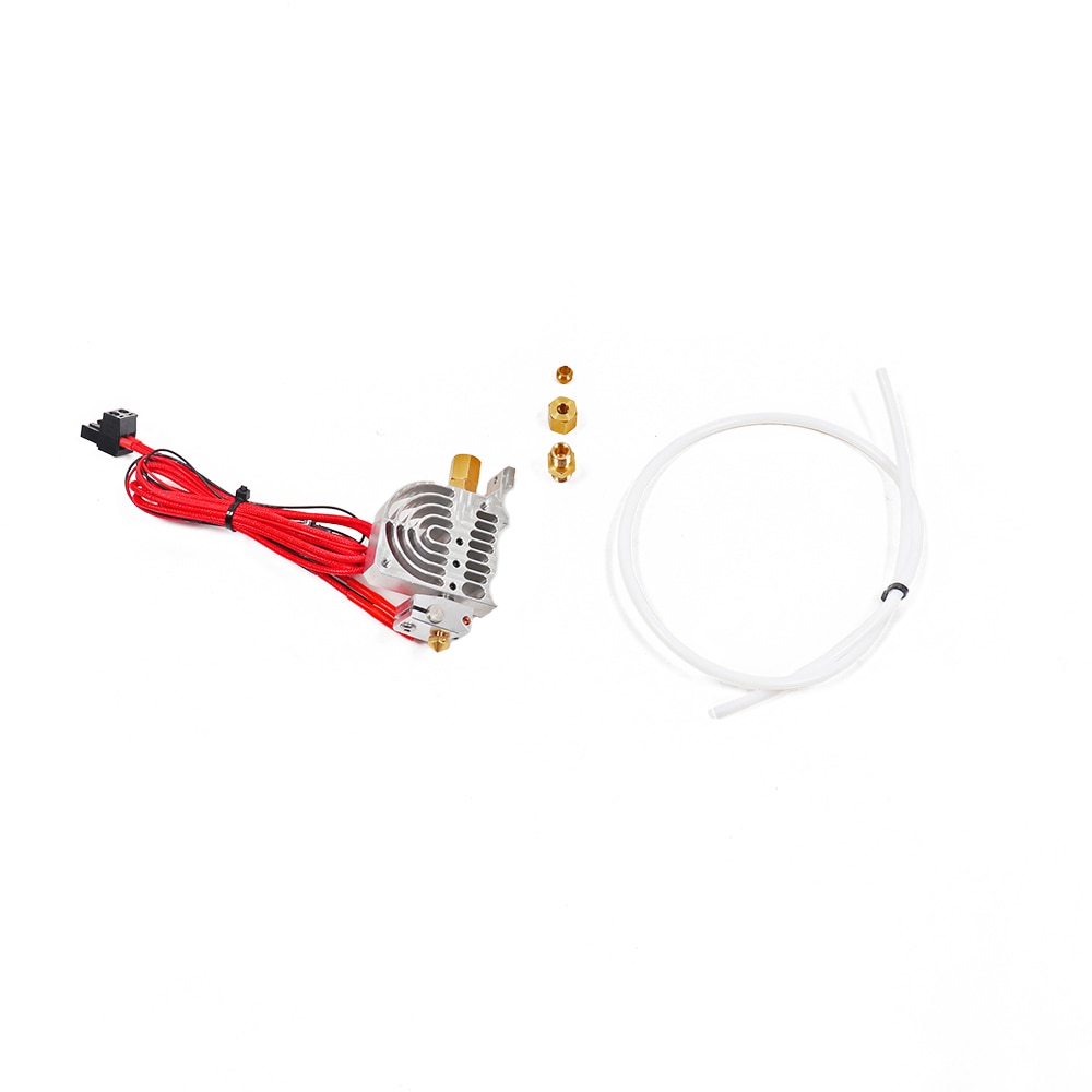 Blurolls hotend för original prusa mini 3d skrivare prusa mini end kit munstycke: Silver-