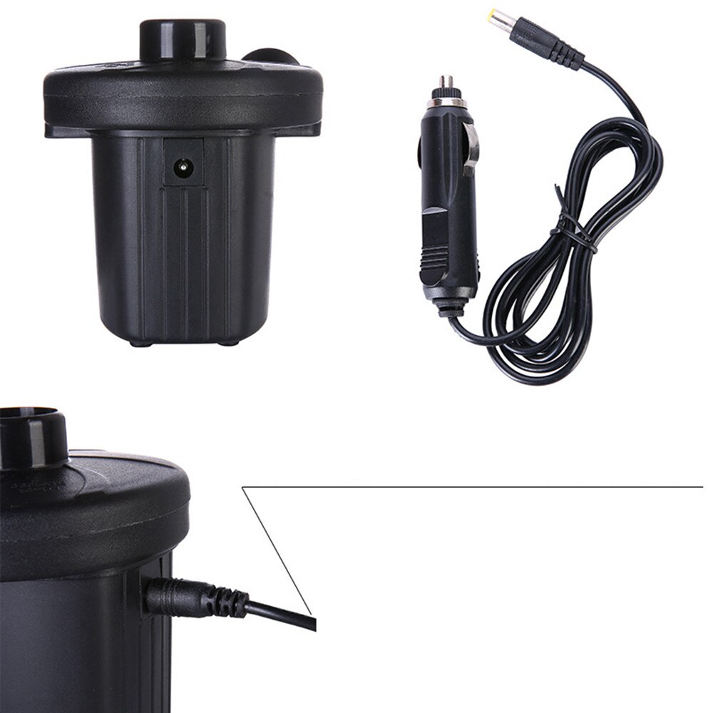110V ~ 240V Auto Aufblasbare Pumpe DC 12v Tragbare Elektrische Luftpumpe Stiefel Auto Auto Luft Aufblasbare pumpe Für Auto Camping Inflator UNS #5